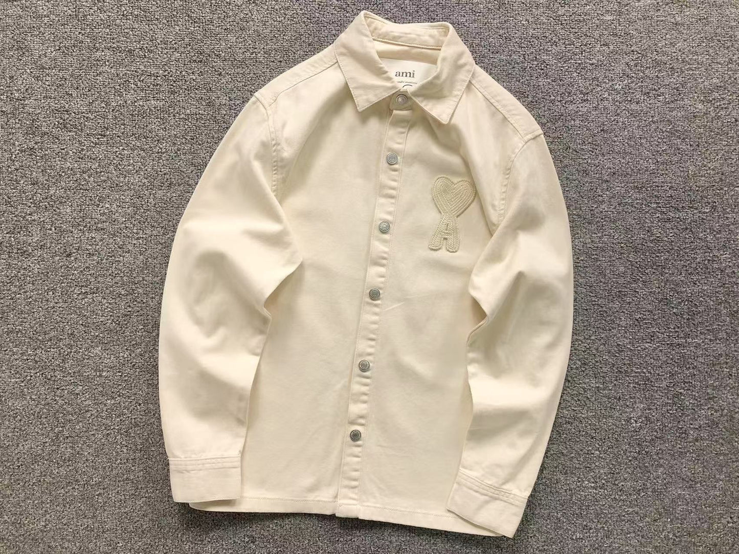 Jaqueta AMI Paris Big Heart Overshirt