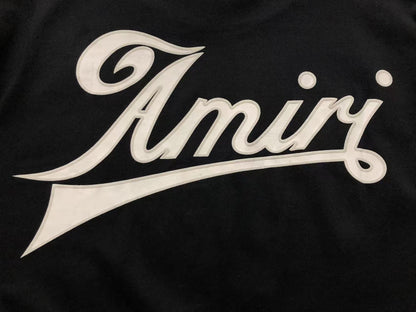Camiseta AMIRI Script Logo Striped