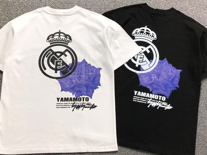 Camiseta Adidas Y-3 Real Madrid Crest Flower