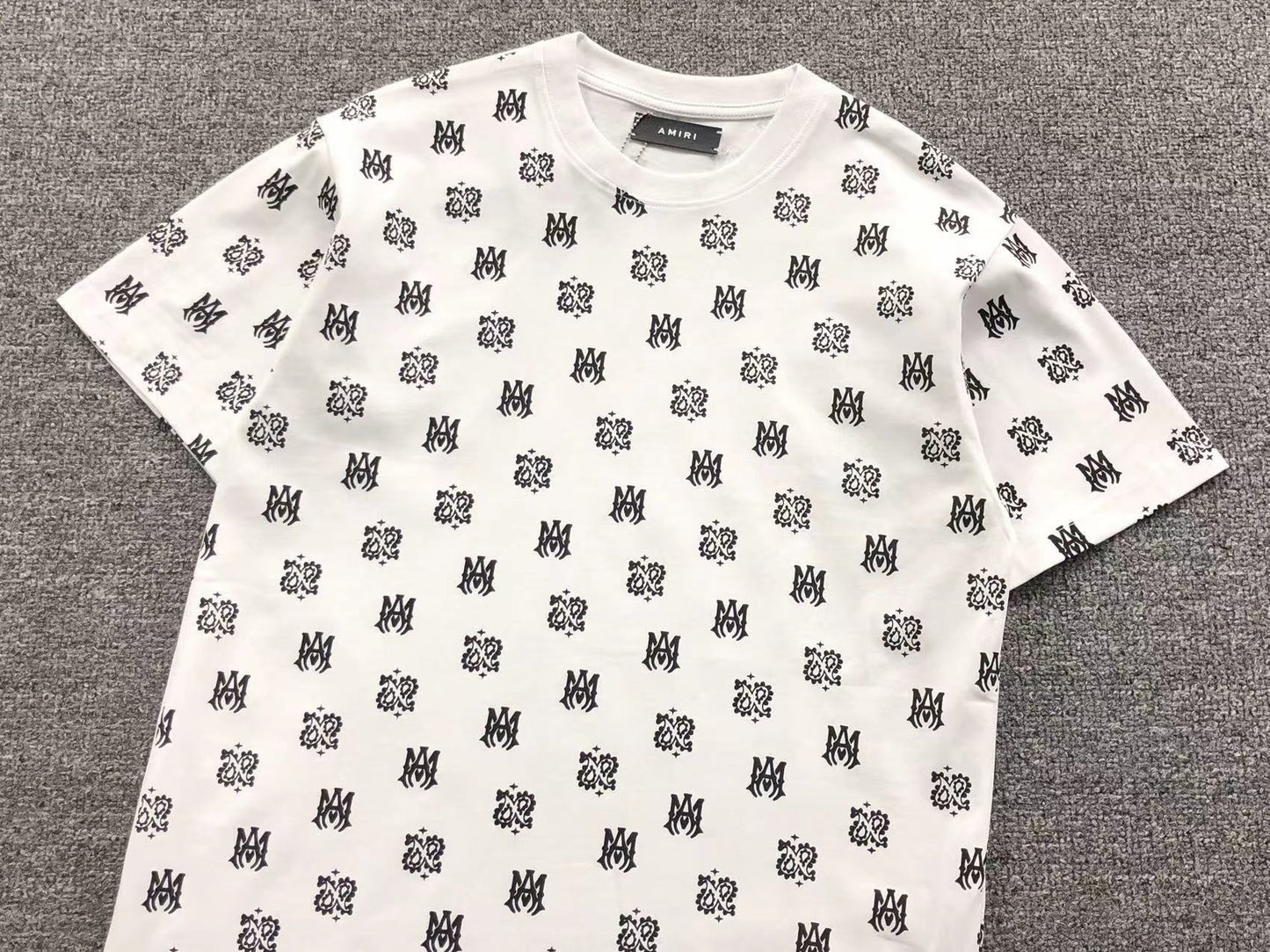 Camiseta AMIRI Monogram Pattern All Ove