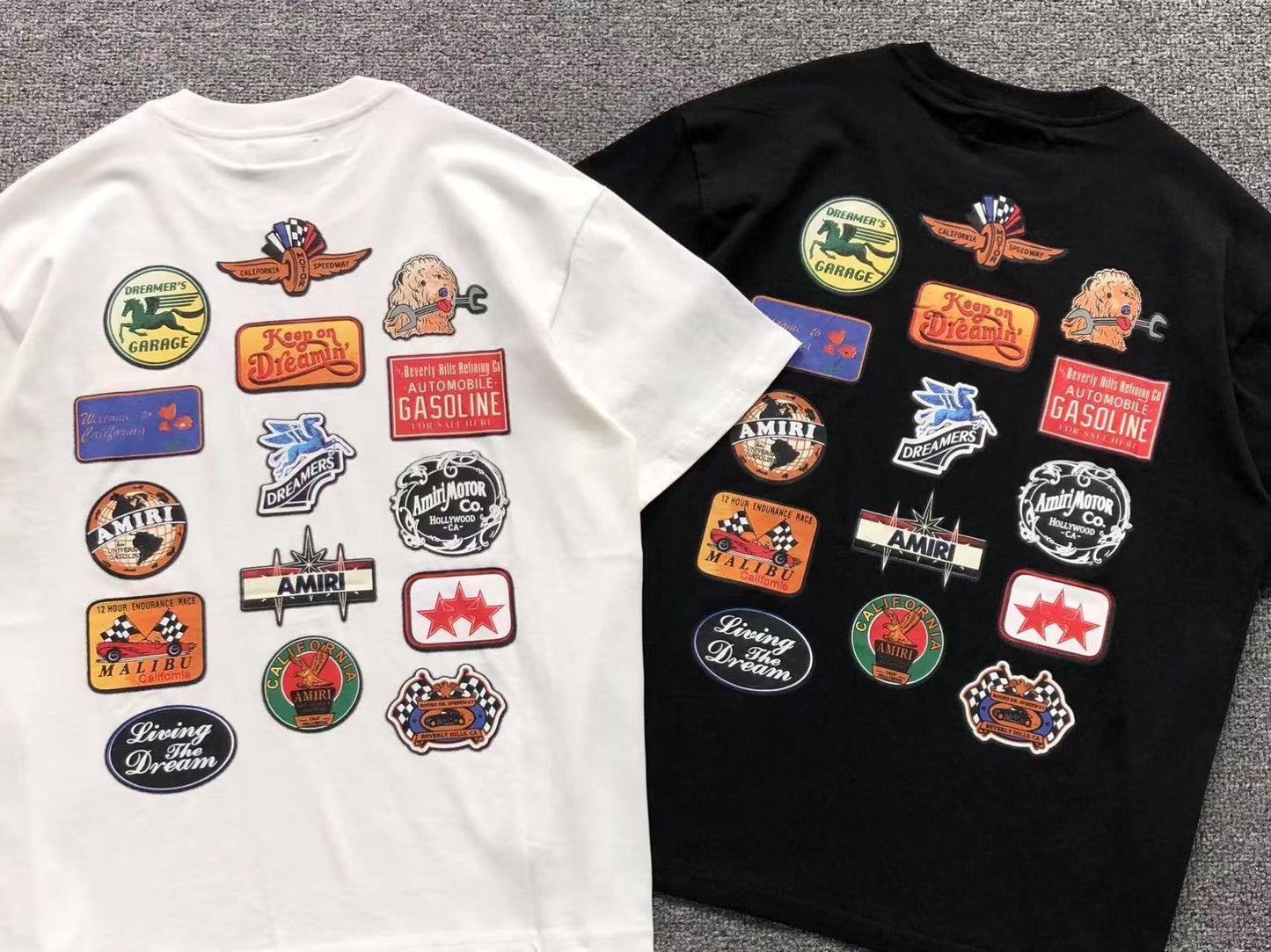 Camiseta AMIRI Patchwork Badges
