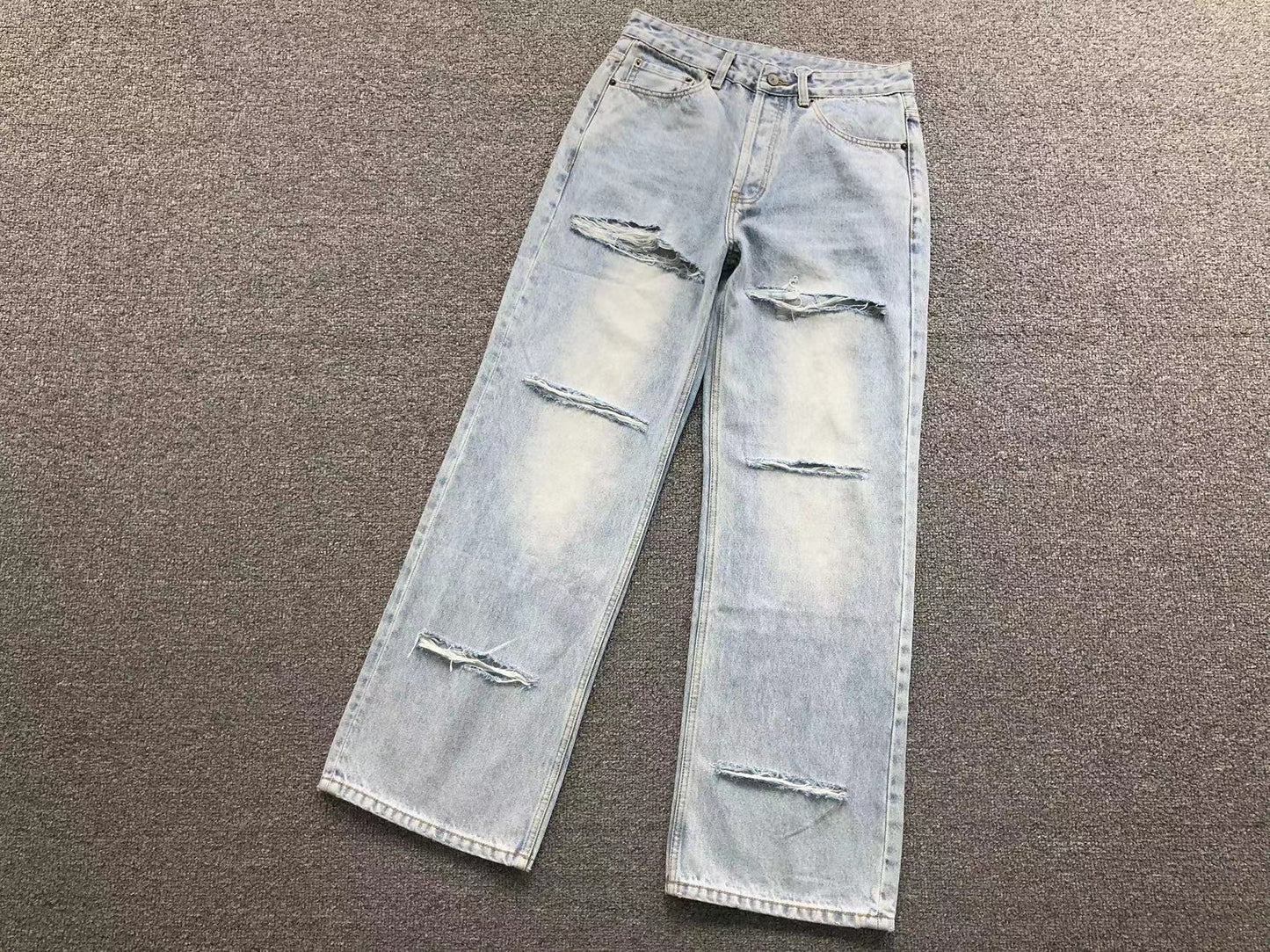 Calça Acne Studios Grunge Cut Jeans