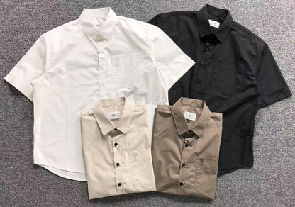 Camisa AMI Paris Heart Logo Pocket Shirt