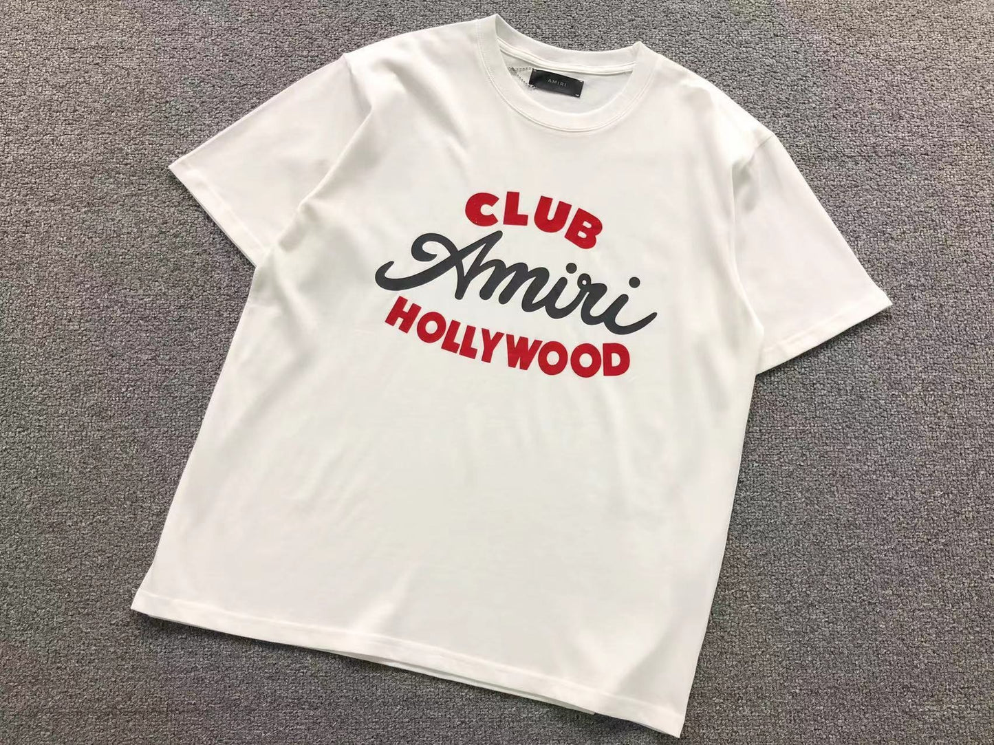Camiseta AMIRI Club Hollywood Logo