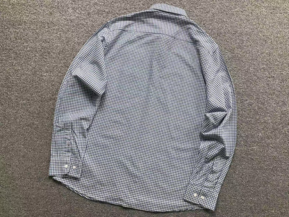Camisa AMI Paris Vichy Big Heart Logo