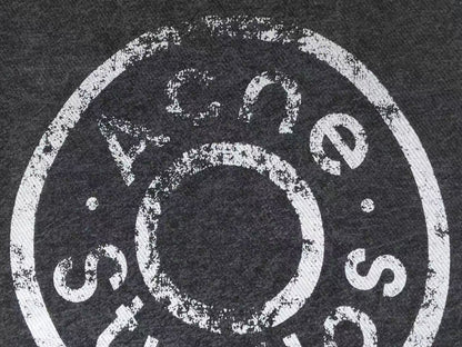 Camiseta manga longa Acne Studios Distressed Circle Logo