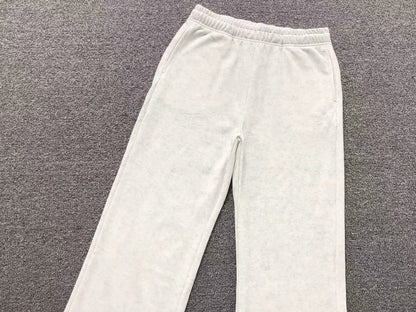 Calça elástica ALO moletom reta feminina