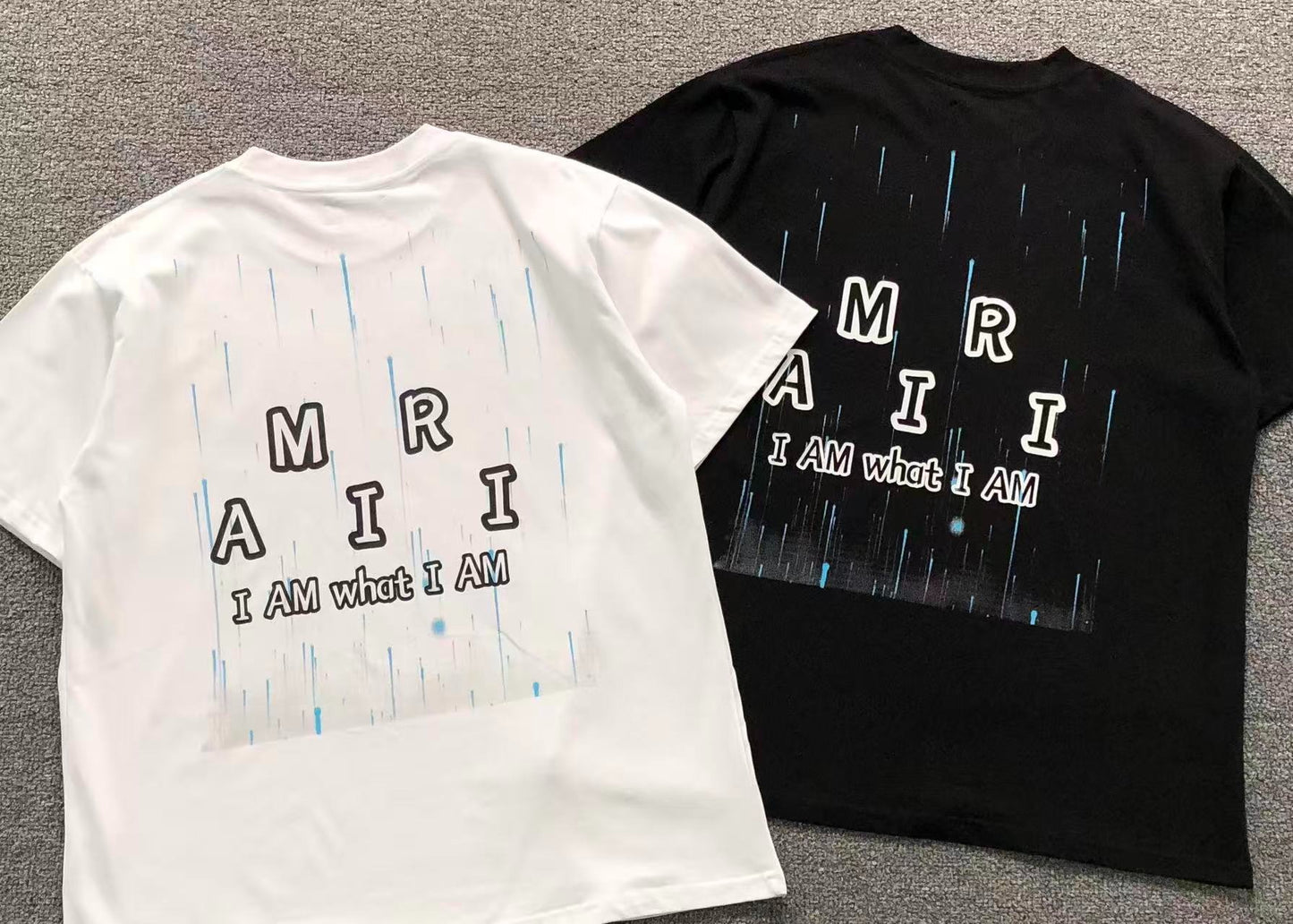 Camiseta AMIRI I Am What I Am Rain