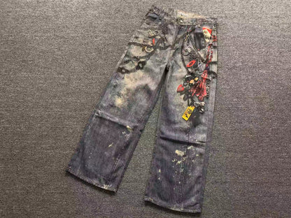 Calça Acne Studios Trashcore Accessory Jeans