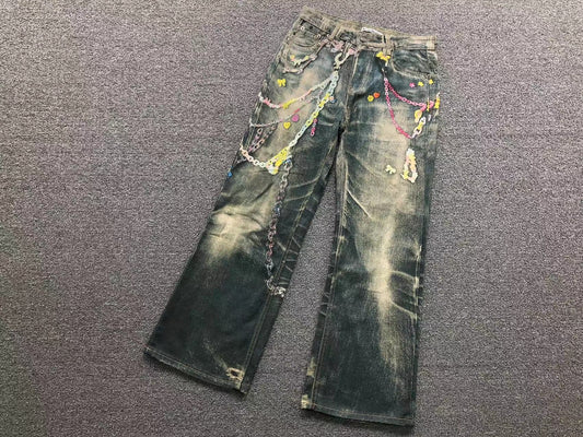 Calça Acne Studios Candy Chain Denim