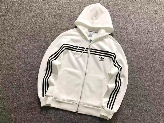Moletom Adidas Originals 3-Stripes Classic Zip Hoodie