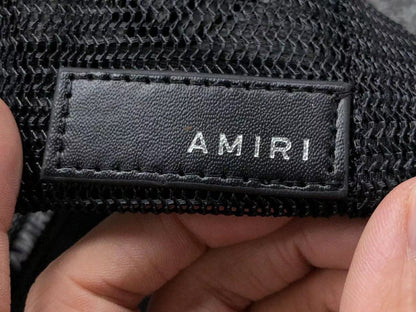 Boné AMIRI Essential Logo Black