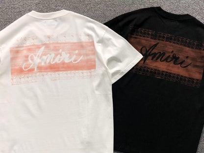 Camiseta AMIRI Vintage Script Back Logo