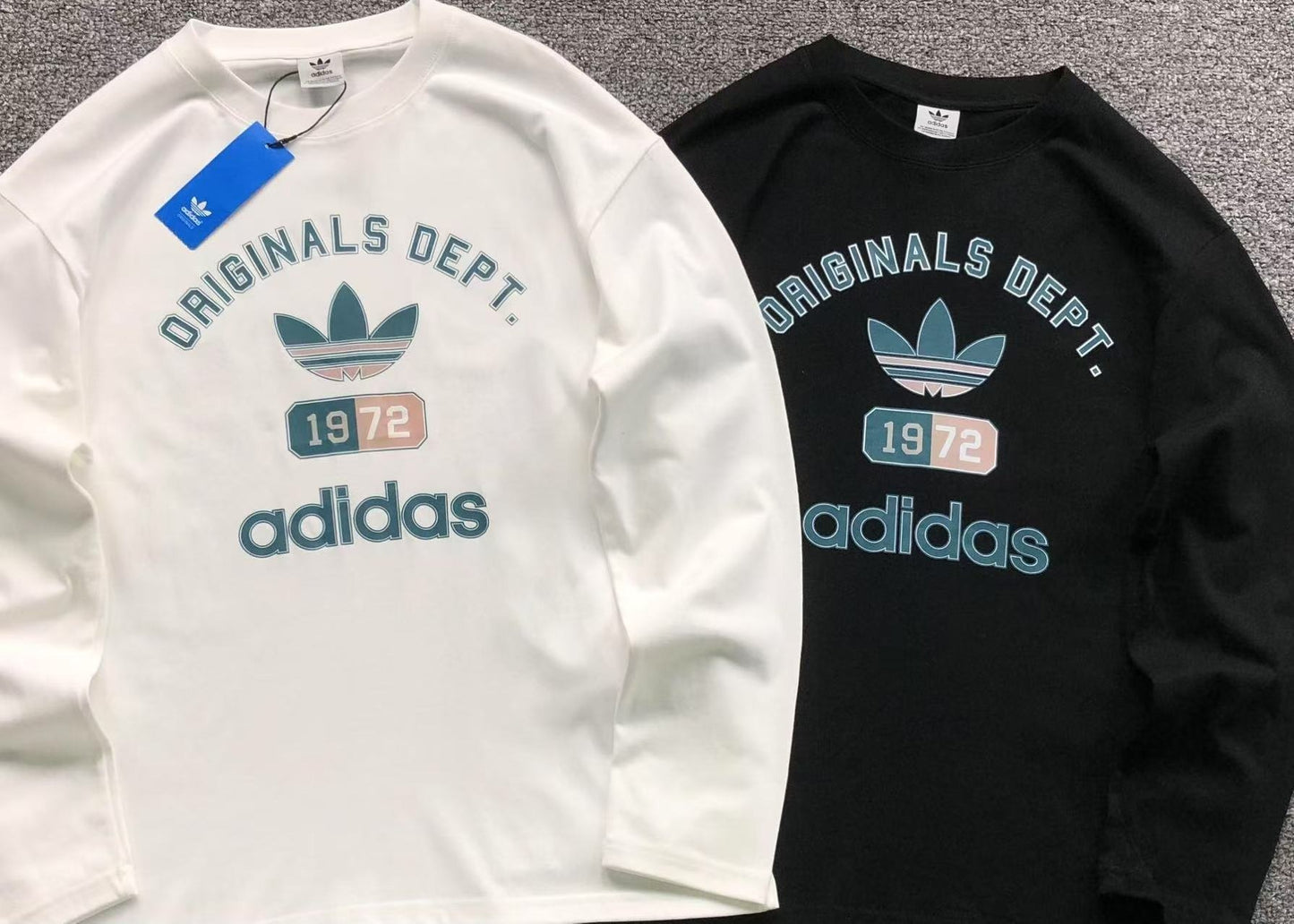 Camiseta Manga Longa Adidas Dept 1972 Vintage