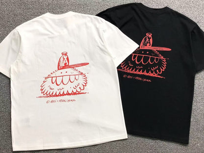 Camiseta AMI Paris Graphic Backprint Artist Edition