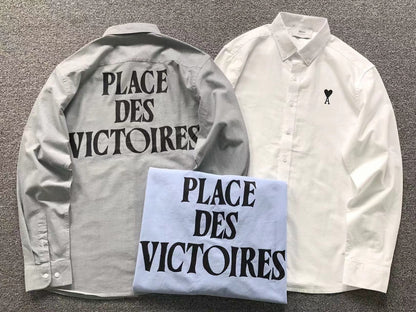 Camisa AMI Paris Place Des Victoires Overshirt