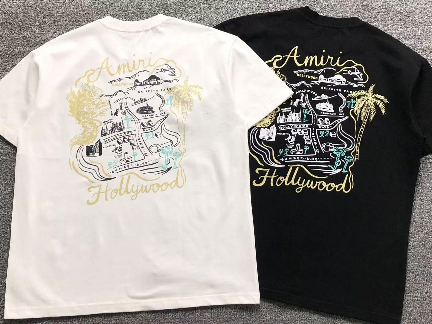 Camiseta AMIRI Hollywood Back