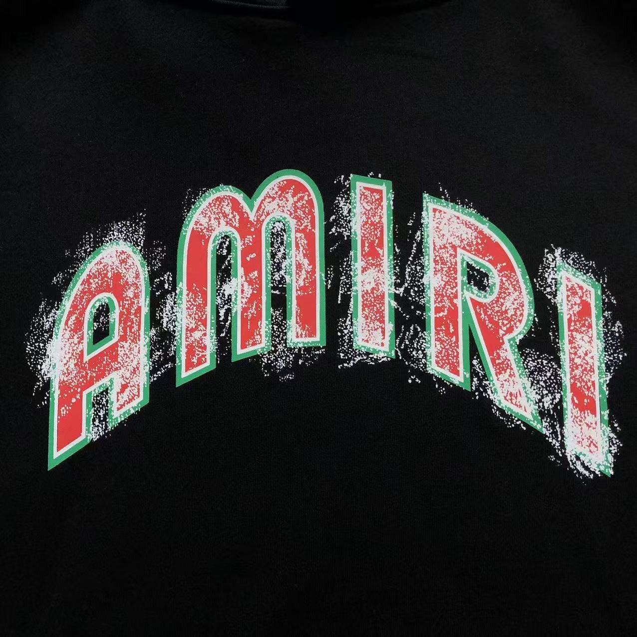 Moletom AMIRI Distressed Arc Logo Hoodie