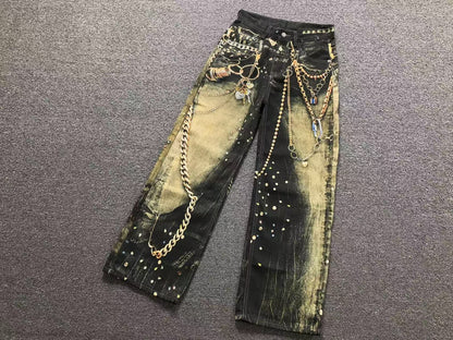 Calça Acne Studios Industrial Chain Jeans