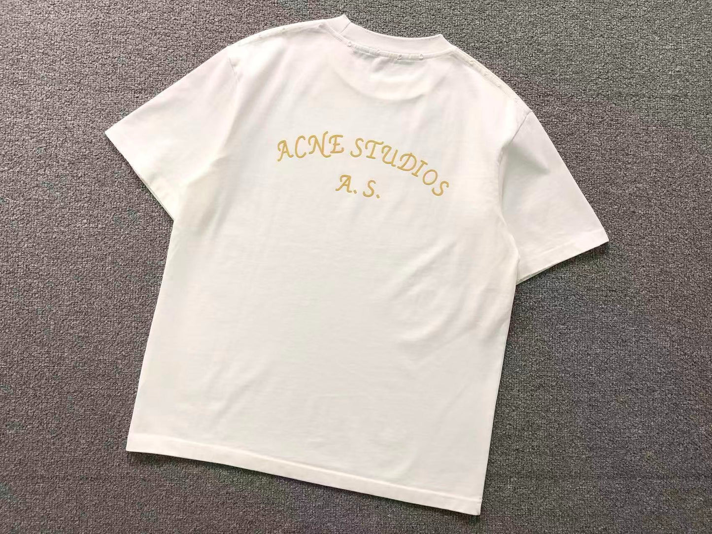 Camiseta Acne Studios A.S. Signature