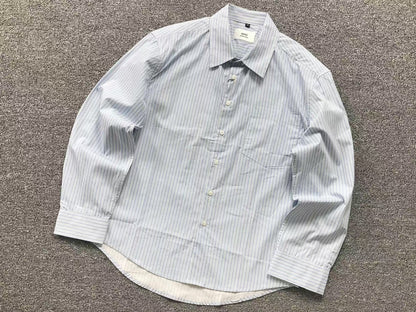 Camisa AMI Paris Clean Stripe Classic