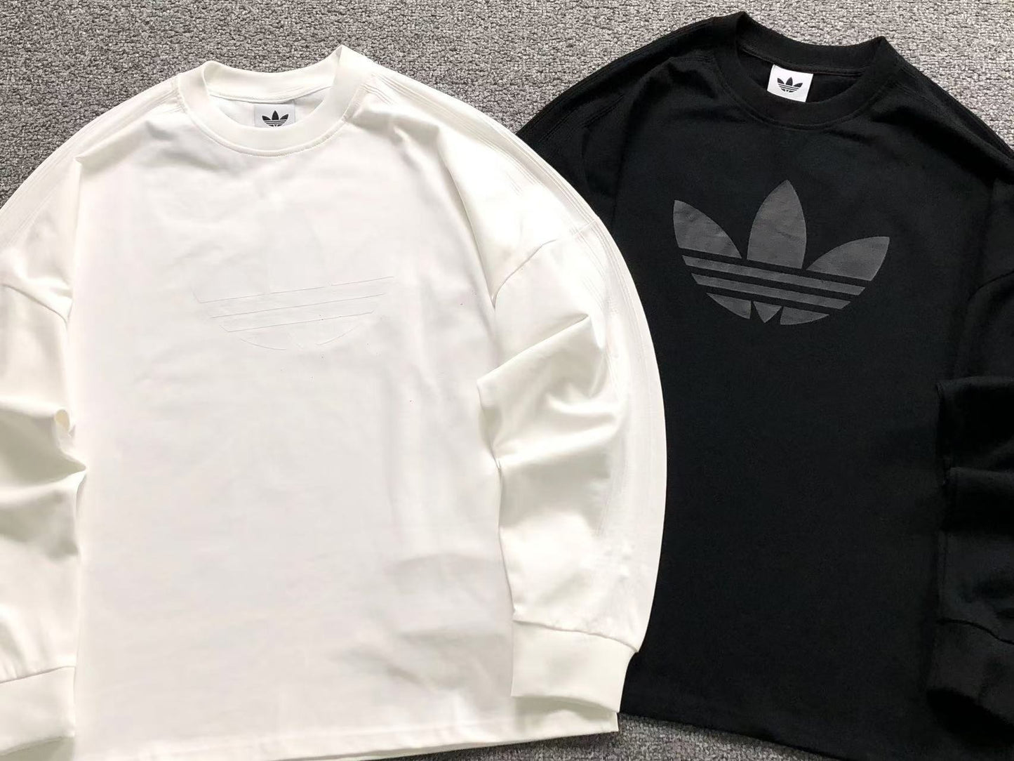 Camiseta Manga Longa adidas Originals Minimal Trefoil