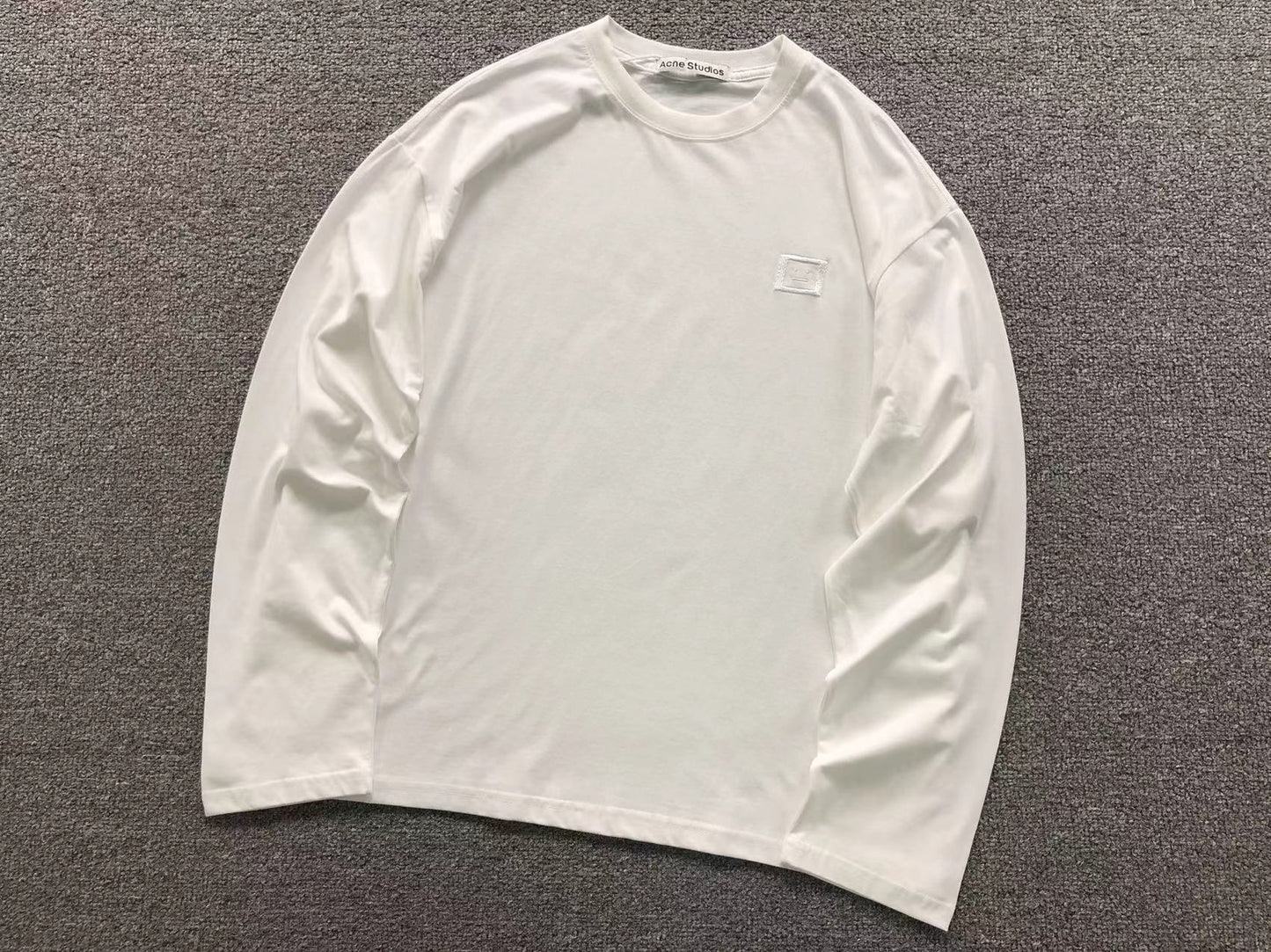 Camiseta Acne Studios Clean Badge Long Sleeve