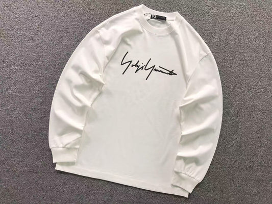 Camiseta Adidas Y-3 Yohji Signature Long Sleeve