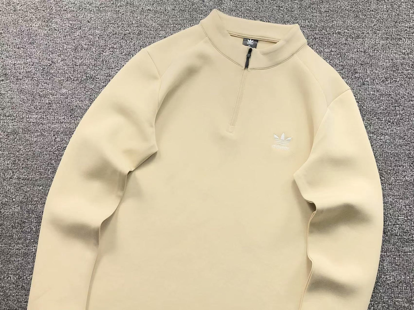 Camiseta Adidas Zip Mock Neck