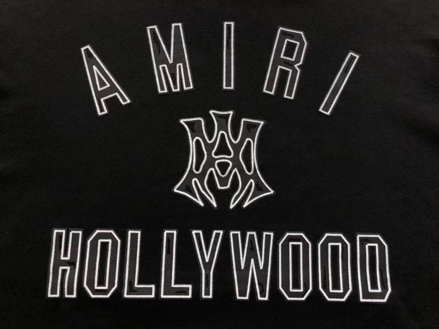 Moletom AMIRI Hollywood Back Logo Hoodie