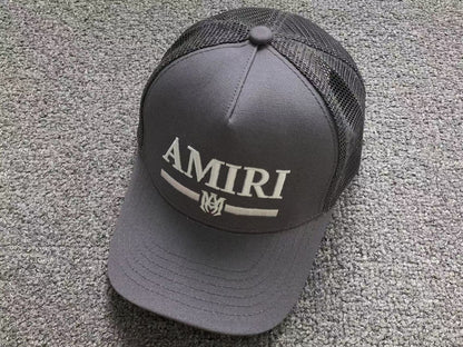 Boné Trucker AMIRI Signature Logo