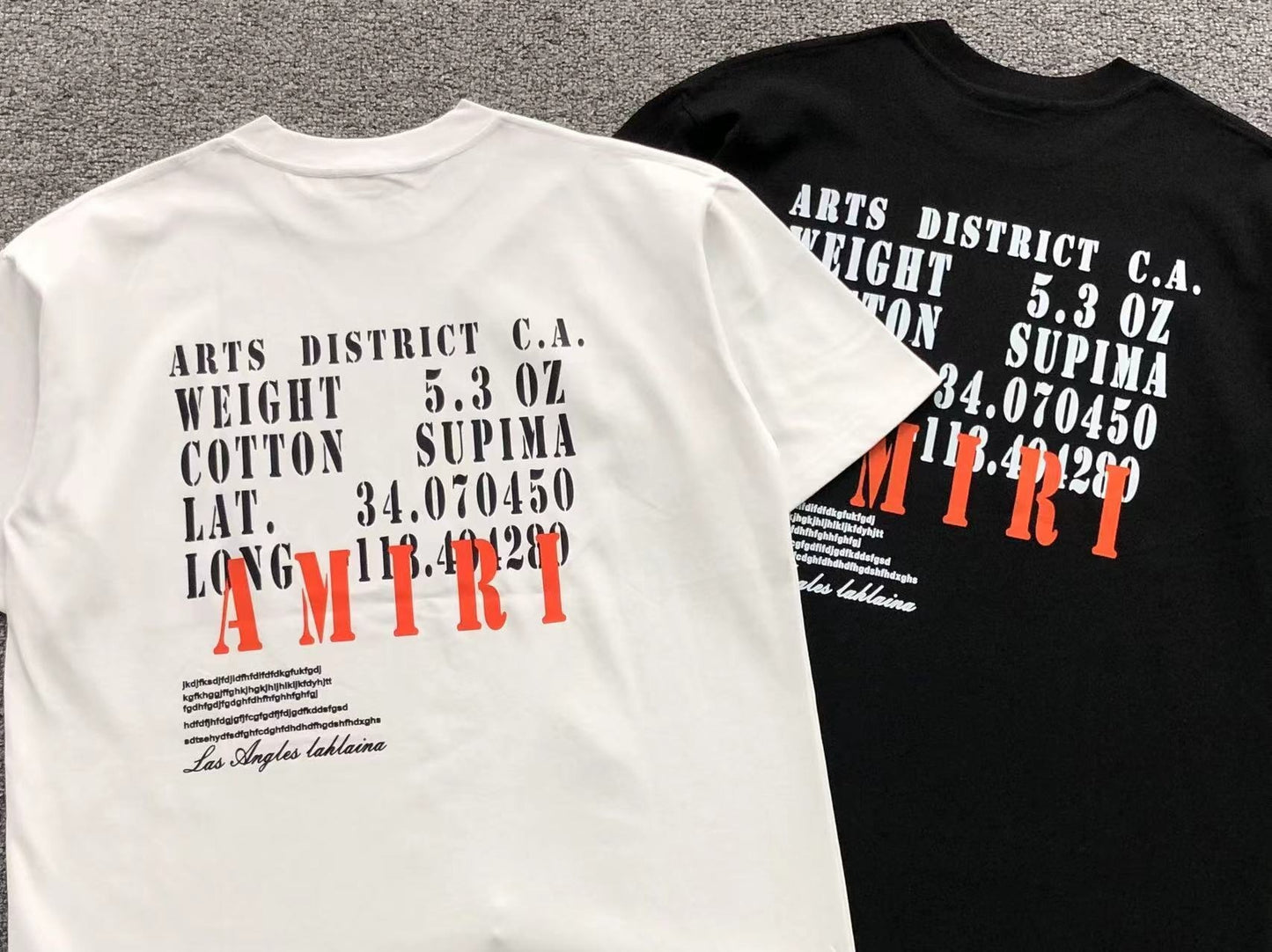 Camiseta AMIRI Arts District Label