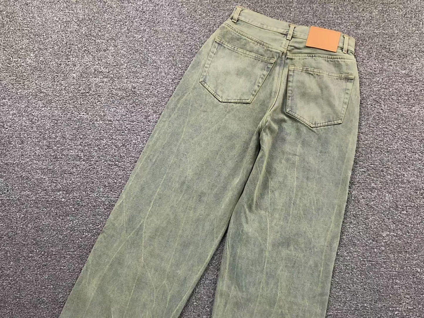Calça Acne Studios Dirty Olive Denim