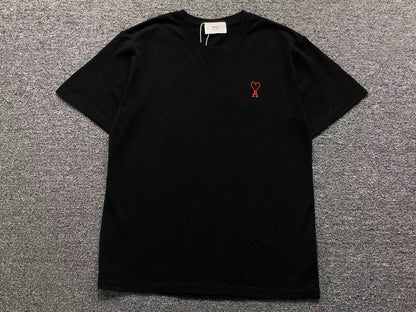 Camiseta AMI Paris Outline Heart Minimal