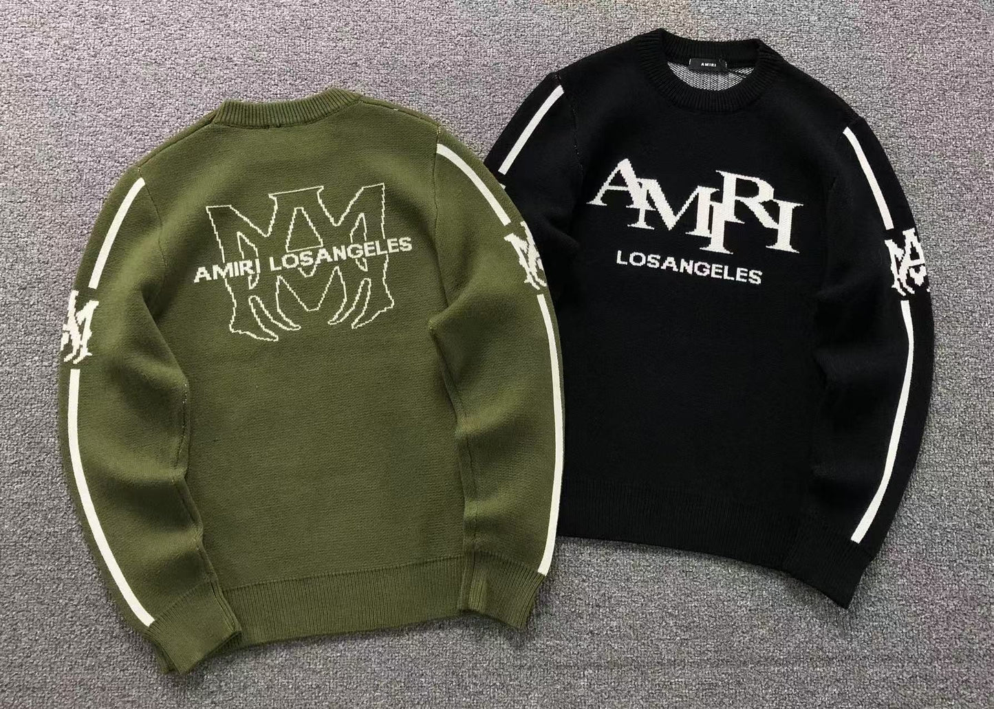 Suéter AMIRI Los Angeles Track Knit