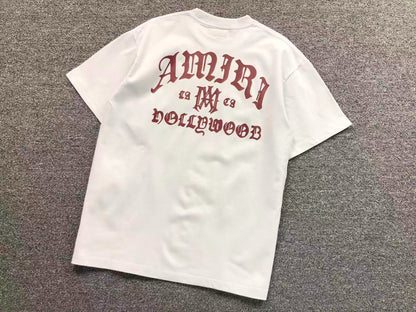 Camiseta AMIRI Old English Hollywood