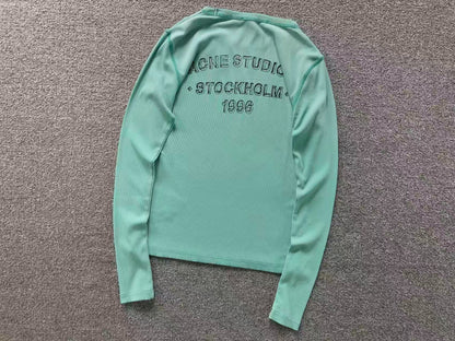 Camiseta Feminina Acne Studios Thermal Wave Longsleeve