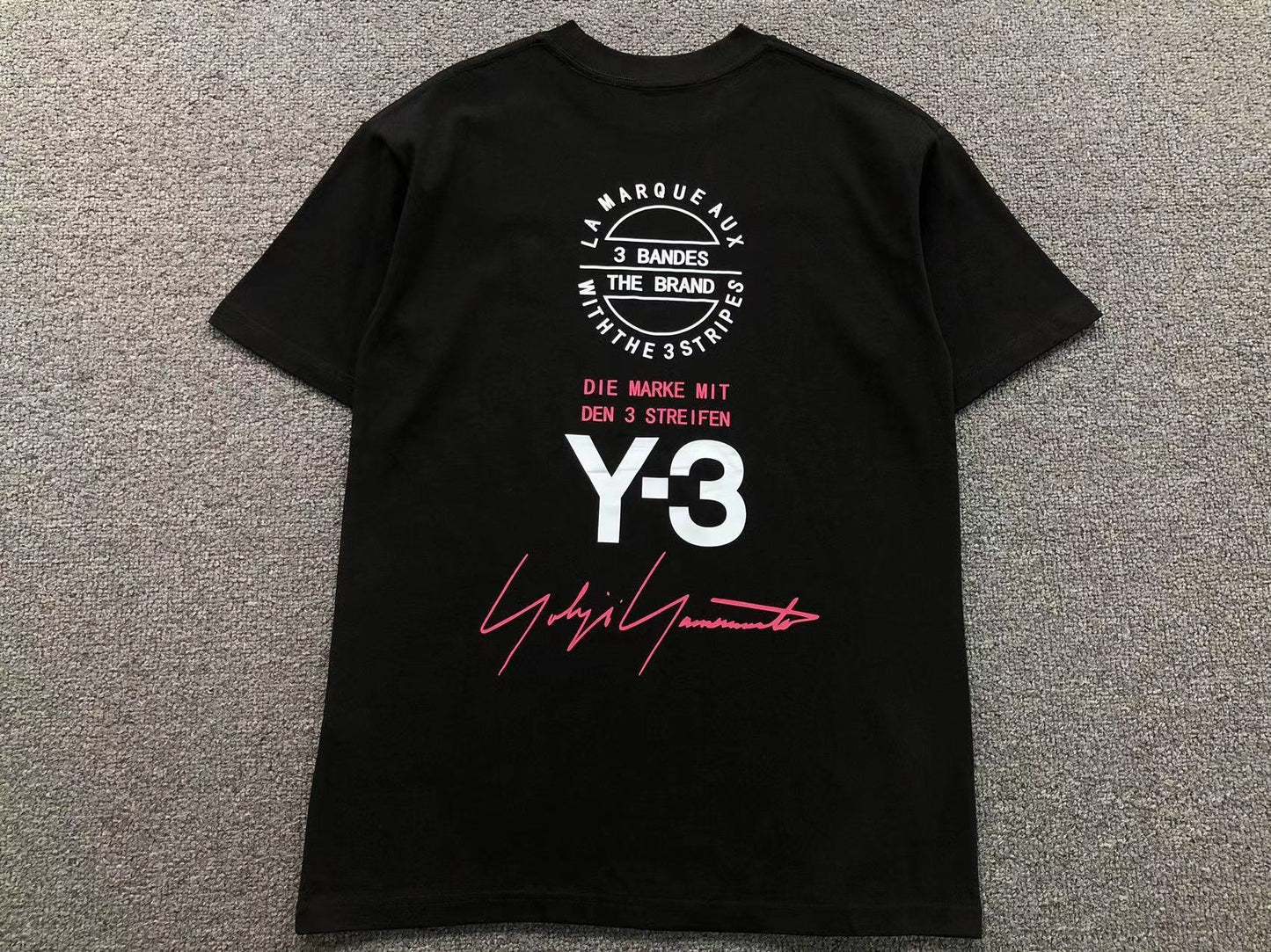 Camiseta Adidas Y-3 Signature Statement