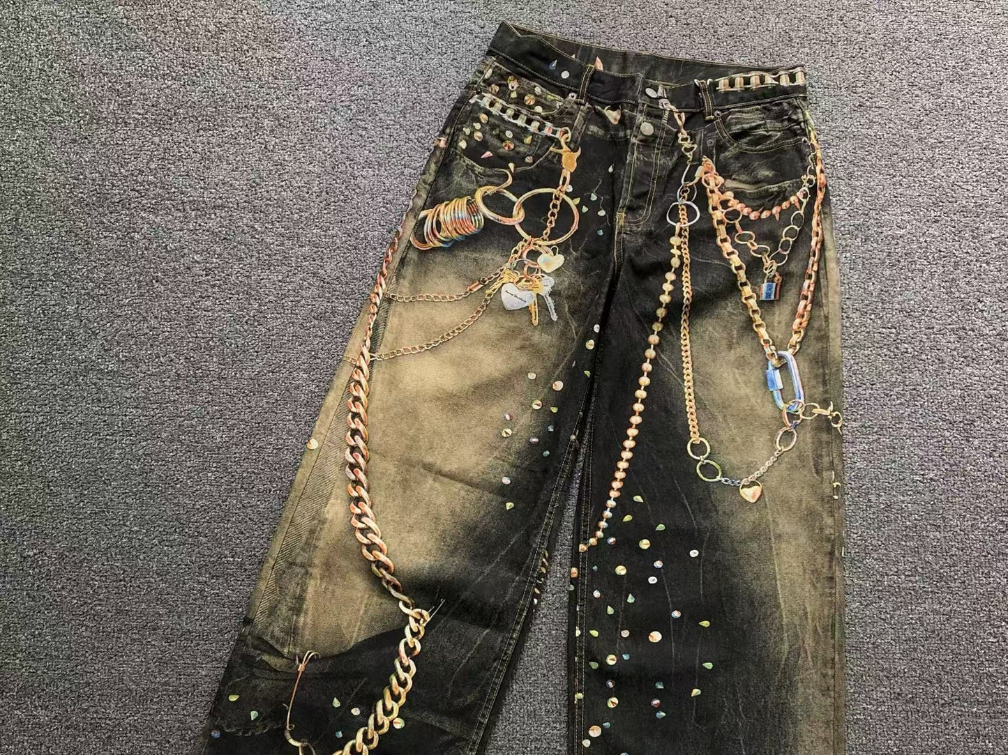 Calça Acne Studios Heavy Accessory Wash