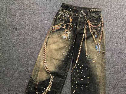 Calça Acne Studios Heavy Accessory Wash