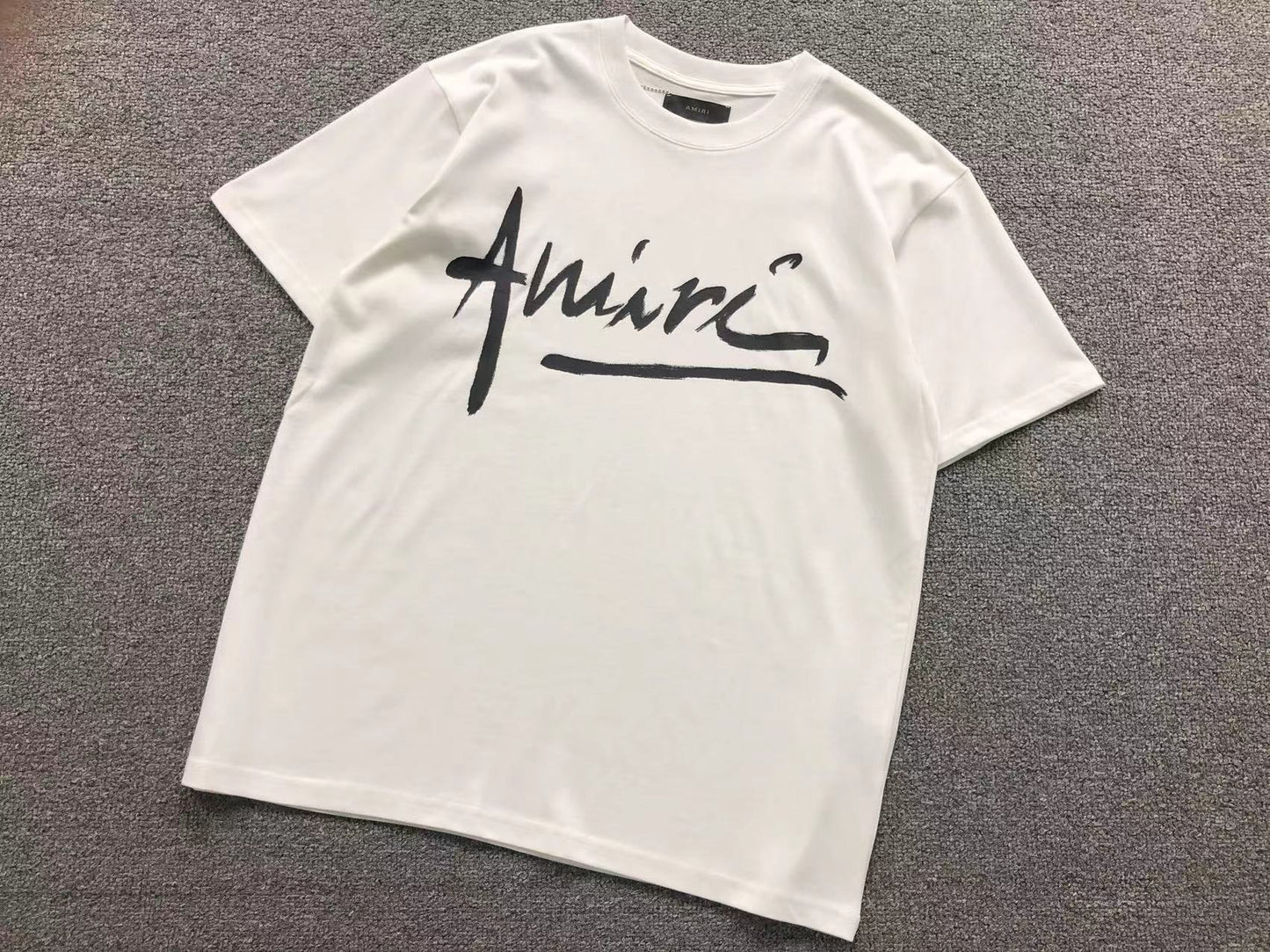 Camiseta AMIRI Signature Script Classic