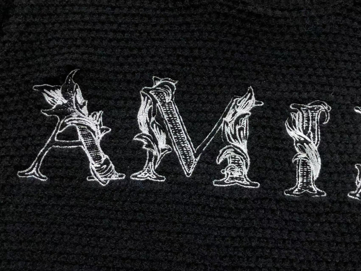 Suéter AMIRI Waffle Signature