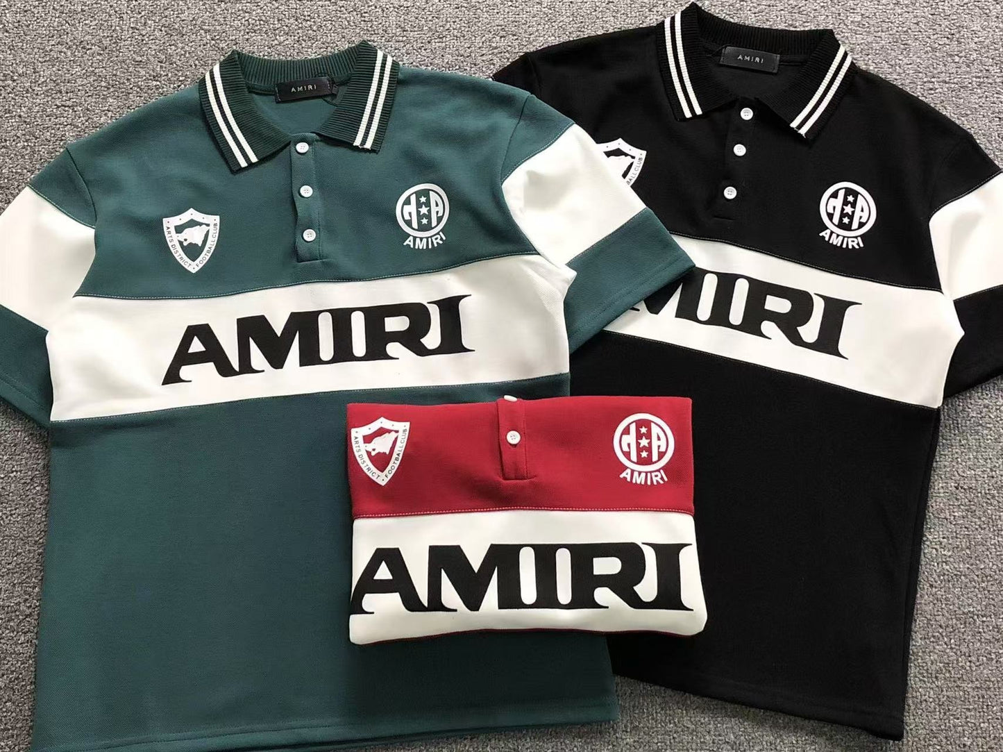Camisa Polo AMIRI Crest Varsity