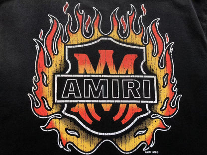 Camiseta AMIRI Flaming Crest