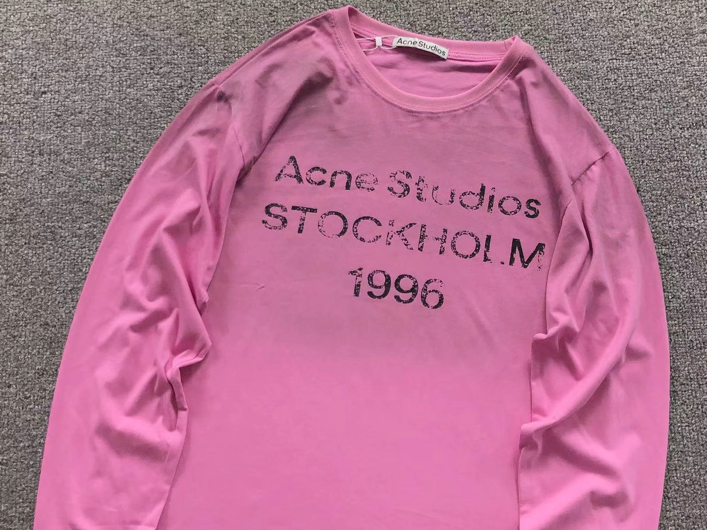 Camiseta Acne Studios Stockholm 1996 Thermal Long Sleeve