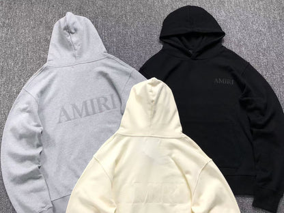 Moletom AMIRI Embossed Back Logo Hoodie