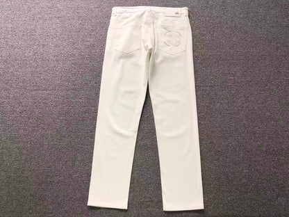 Calça ALO jeans reta branco