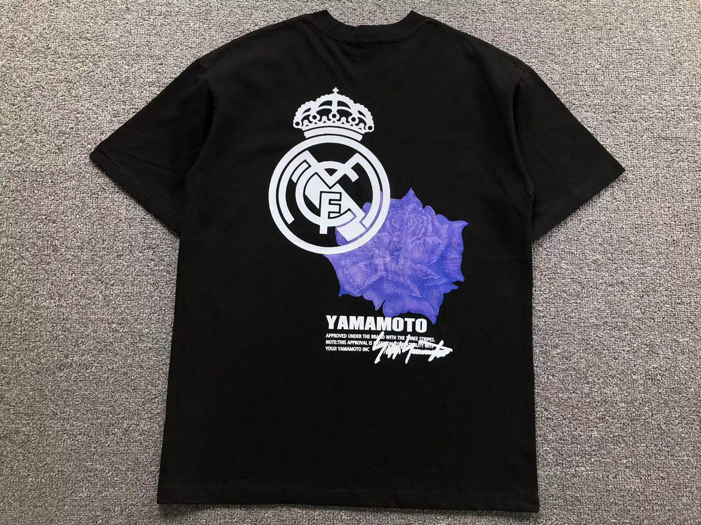 Camiseta Adidas Y-3 Real Madrid Crest Flower