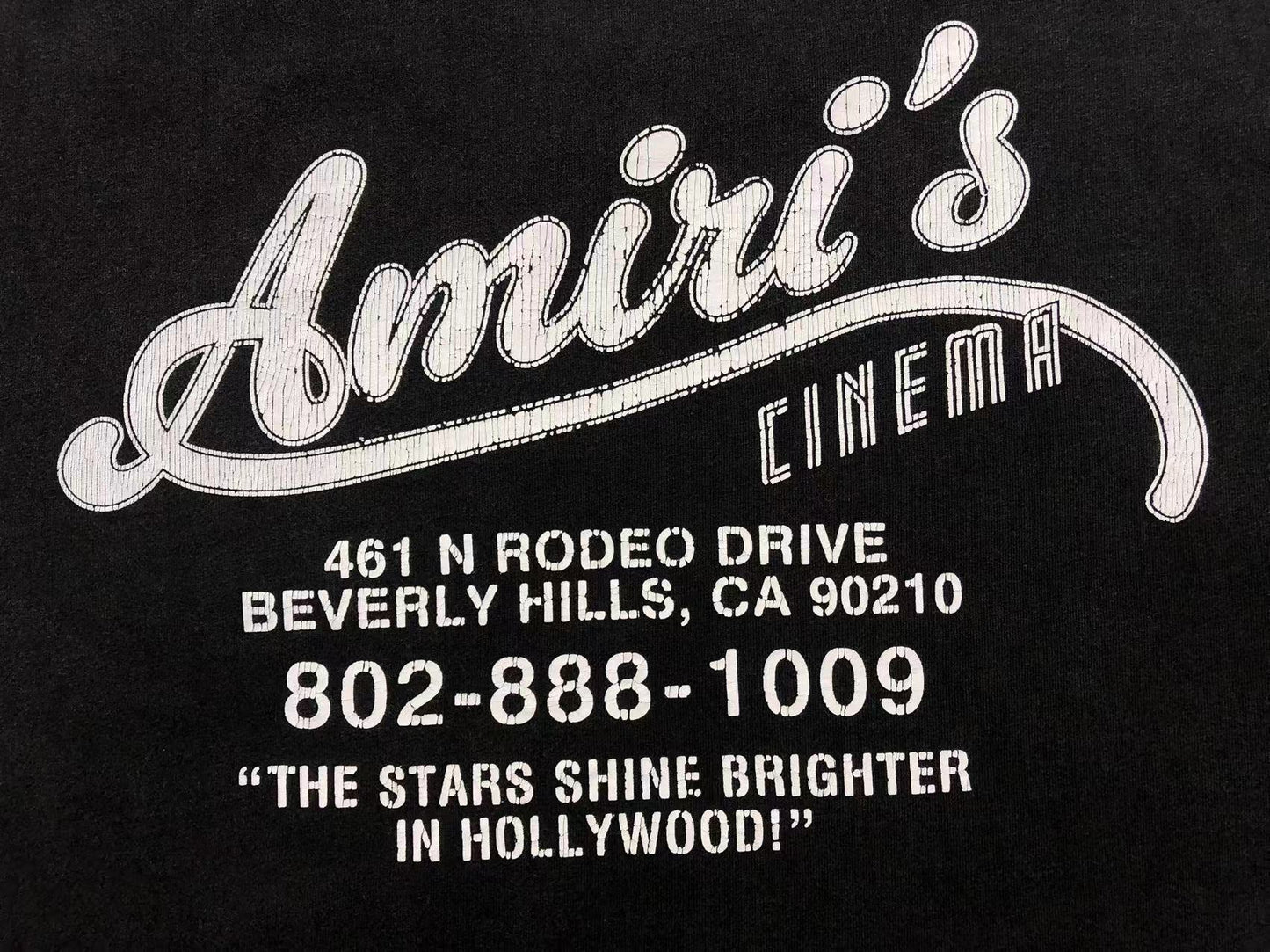 Camiseta AMIRI Cinema