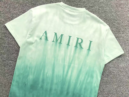 Camiseta AMIRI Emerald Fade Logo